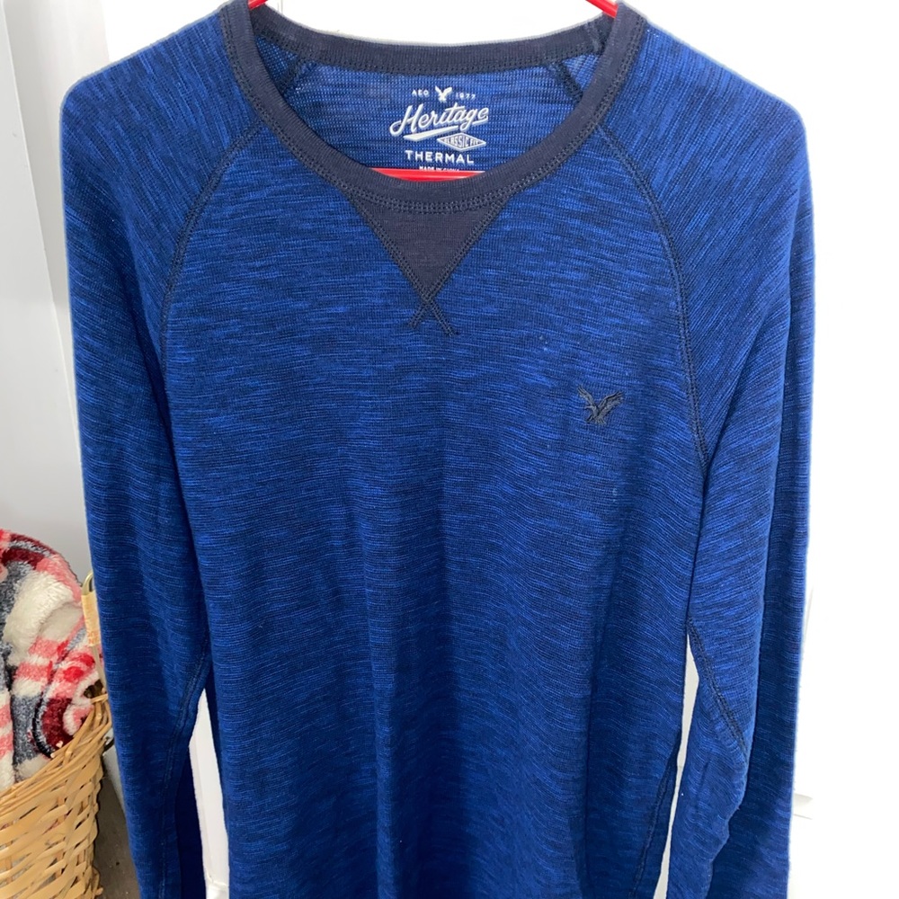 American eagle thermal long sleeve shirt